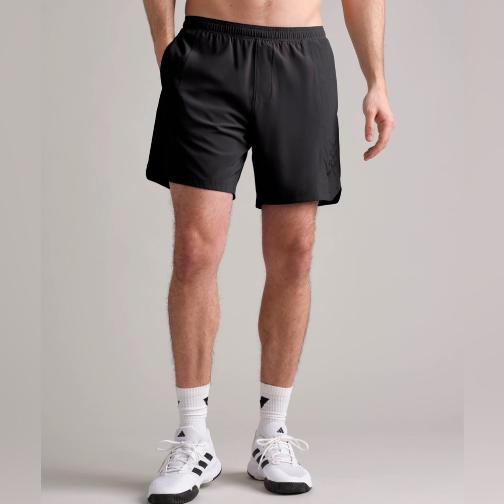 Rhône 7” Black Men's Athletic Shorts